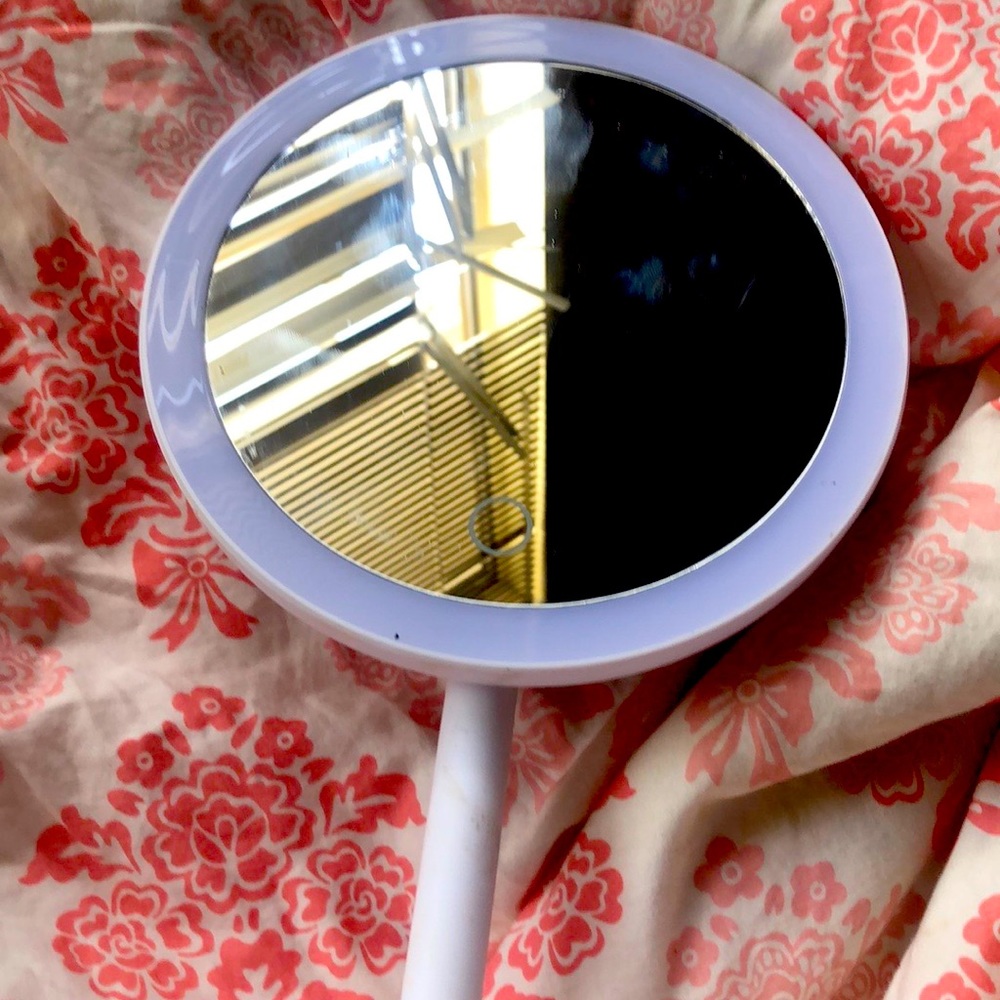 Ring light mirror